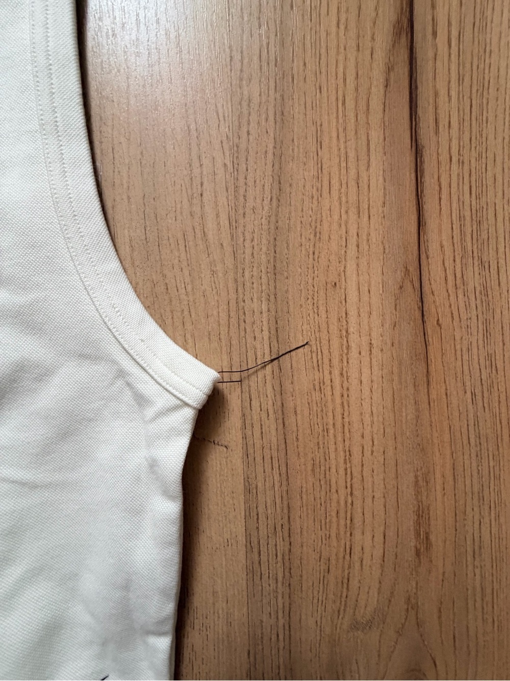 Nike Women's White V-Neck Golf Vest - Picture 2 of 5